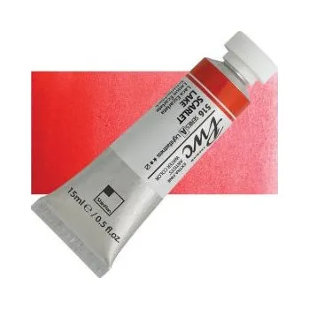 Vodová barva ShinHan Akvarelová barva PWC 15 ml Scarlet Lake 516