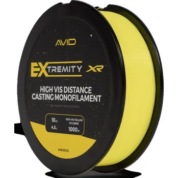 Avid Carp Vlasec Extremity Hi-Vis XR Mono 1000 m Průměr: 0.35mm 18lbs 8.2kg