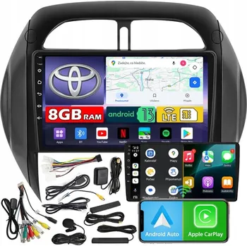Autorádio AUTORÁDIO NCS ZQ9 TOYOTA RAV4 2001-2006 ANDROID NAVIGACE 8GB LTE