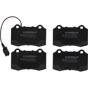 Brzdový systém Sada brzdových destiček, kotoučová brzda KAMOKA JQ101881