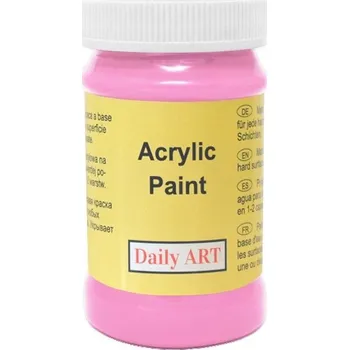 Vodová barva Daily Art Akrylová barva Fuchsiová 100 ml