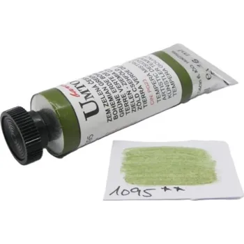 Olejová barva Tempera mistrovská Zem zelená česká Umton 16 ml