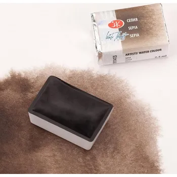 Výtvarná barva White Nights Akvarelová barva 2,5 ml Sepia 413