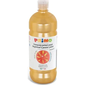 Speciální výtvarná barva Primo Tempera zlatá metalická 1000 ml