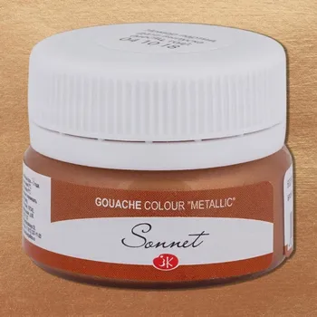 Speciální výtvarná barva Sonnet Kvašová barva 20 ml Bronzová