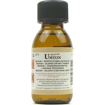 Speciální výtvarná barva Umton Medium I ředítko pomaluschnoucí 100 ml
