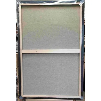 Textilie Černé malířské plátno 80x100cm