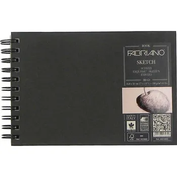 Výtvárné potřeby Fabriano Skicák Sketch Landscape A5 80 listů 110g/m² kroužková vazba