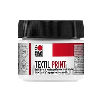 Výtvárné potřeby Marabu Barva na sítotisk Textil print 100 ml Bílá