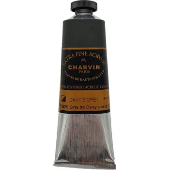 Speciální výtvarná barva Charvin Akrylová barva Extra Fine 60 ml Davy's Grey 988