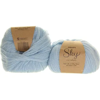 Příze Drops Sky 31 ledová modrá
