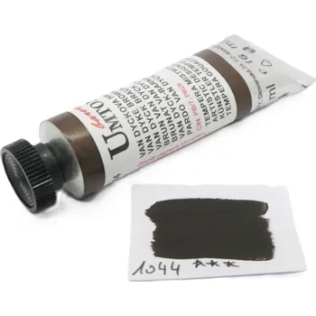 Olejová barva Tempera mistrovská Van Dyckova hněď Umton 16 ml