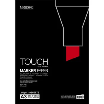 ShinHan Papíry na fixy a markery Touch A3 10 listů 260g/m²