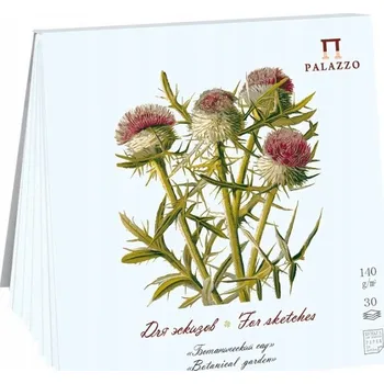 Skicák 21 x 21 cm 30 listů 140g/m ² světle modrý Palazzo