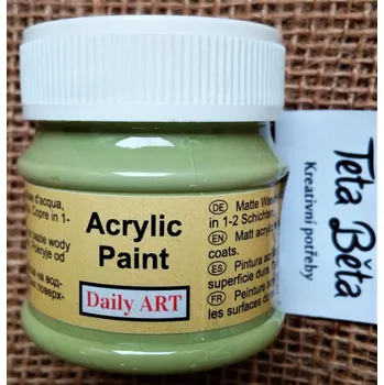 Výtvarná barva Daily ART Akrylová barva Pistácie 50 ml