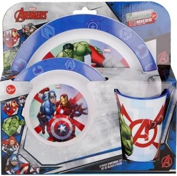 3 - DÍLNÝ PLASTOVÝ SET AVENGERS Stor 57749 box Velikost: uni