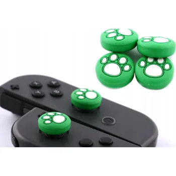 Herní konzole GUMIČKY NA ANALOG JOY-CON NINTENDO SWITCH / NS OLED LITE TLAPKY 4 KS