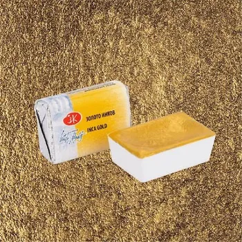 Speciální výtvarná barva White Nights Akvarelová barva 2,5 ml Inca Gold 969