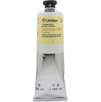 Olejová barva Olejová barva Běloba titanová Umton 150 ml