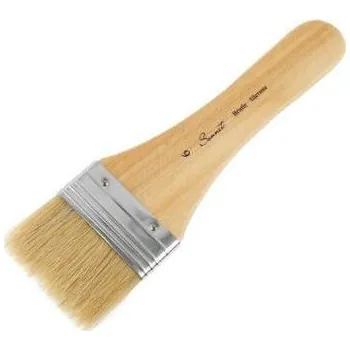 Umělecký štětec Sonnet Štětec široký plochý 10201/6 přírodní bělená štětina