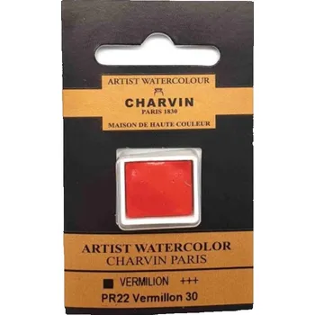 Vodová barva Charvin Akvarelová barva Extra Fine Vermilion 30