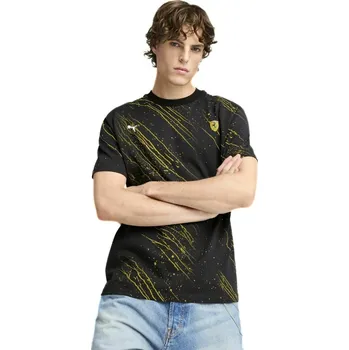 Puma Ferrari Race Color AOP Tee M 63048701 - puma black XXL
