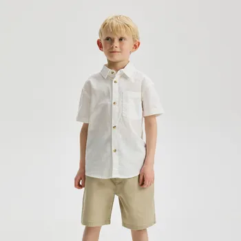 Chlapecké kalhoty Reserved - Šortky bermudy - béžová - 4428N-08X - 4428N-08X-152