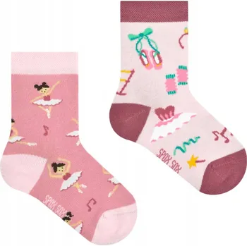 Ponožky pro děti, baletka, balet, tanec - Spox Sox - vel. 27-30
