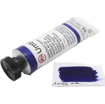 Olejová barva Tempera mistrovská Pařížská modř Umton 16 ml