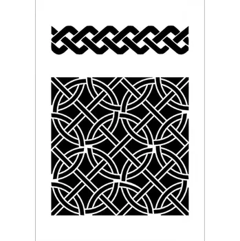 Daily Art Šablona plastová Keltský uzel A5
