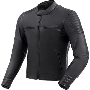 Moto oblečení Kožená bunda na motorku Rebelhorn Hunter II černá L