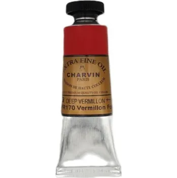 Olejová barva Charvin Olejová barva Extra Fine 20 ml Deep Vermillon 56