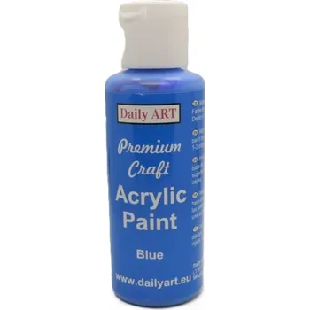Vodová barva Akrylová barva Blue Premium Craft 50ml Daily ART