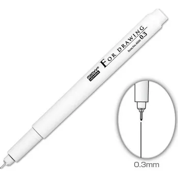 Marvy 4600 Liner for Drawing Černý 0,3mm