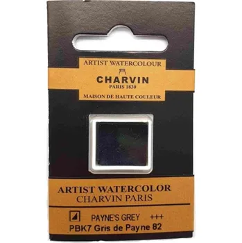 Vodová barva Charvin Akvarelová barva Extra Fine Payne's Grey 82