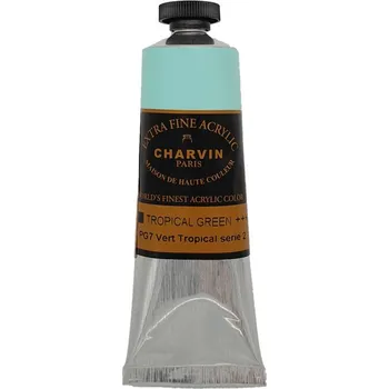 Speciální výtvarná barva Charvin Akrylová barva Extra Fine 60 ml Tropical Green 268