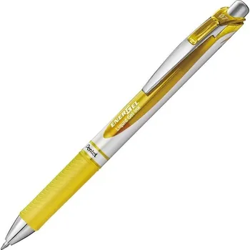 Pentel Gelové pero EnerGel BL77 Žlutá 0,7 mm