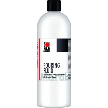 Speciální výtvarná barva Marabu Pouring médium Fluid 750 ml