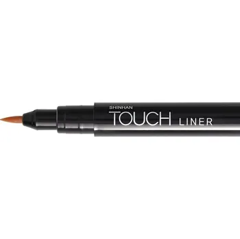 ShinHan Touch Liner Brush štětečkový Hnědý