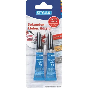 Průmyslové lepidlo Vteřinové lepidlo 2x3g
