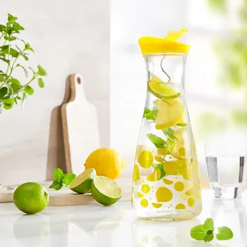 Die moderne Hausfrau Skleněná karafa Lemon, 1 l 494536
