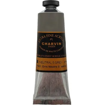 Speciální výtvarná barva Charvin Akrylová barva Extra Fine 60 ml Neutral 5 Grey 995