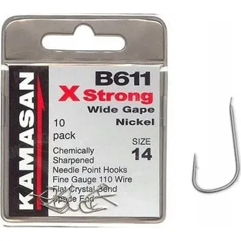 Rybářský háček Háčky na zem, plovákové háčky, protihroté Kamasan s rýčem, 10 ks