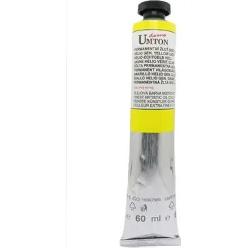 Olejová barva Olejová barva Permanentní žluť světlá Umton 60 ml
