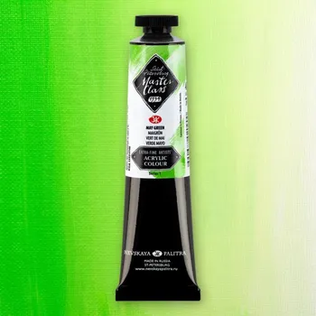 Vodová barva Nevskaya Palitra Akrylová barva Master Class 46 ml May Green 745