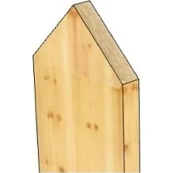 Plotovka Plotovka šikmina dřevěná oboustranná (18x140x1300mm)