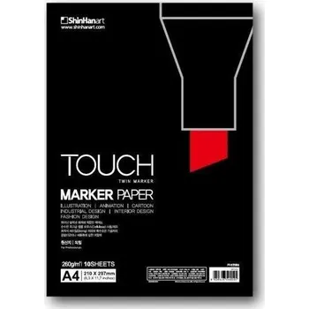 ShinHan Papíry na fixy a markery Touch A4 10 listů 260g/m²