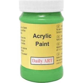 Výtvarná barva Daily Art Akrylová barva Zeleň listová 100 ml