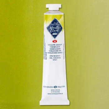 Olejová barva Nevskaya Palitra Olejová barva Master Class 46 ml Yellow Green Vermilion 746