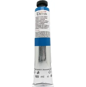 Olejová barva UMTON 60 ml Kobalt tyrkysový olejová mistrovská barva